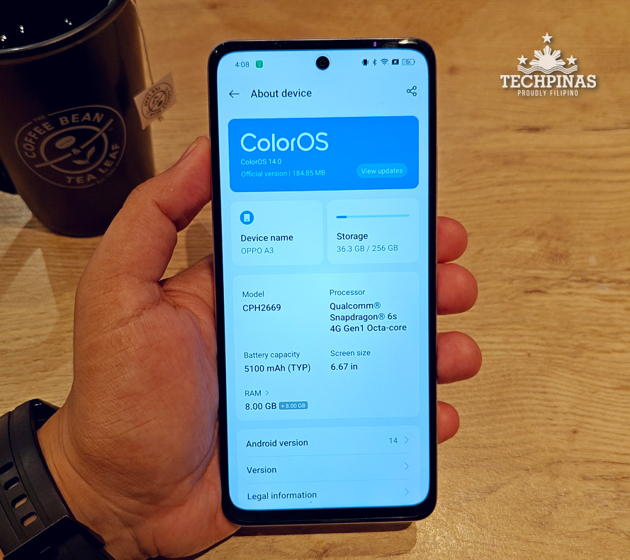 OPPO A3, OPPO A3 Philippines, OPPO A3 Specs
