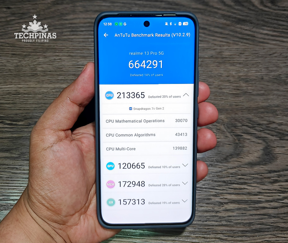 realme 13 Pro 5G AnTutu Benchmark Score
