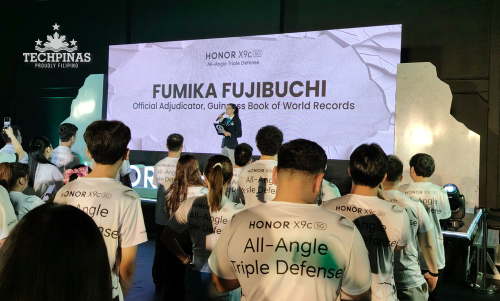 HONOR Philippines Guinness World Record HONOR X9c 5G, Fumika Fujibuchi