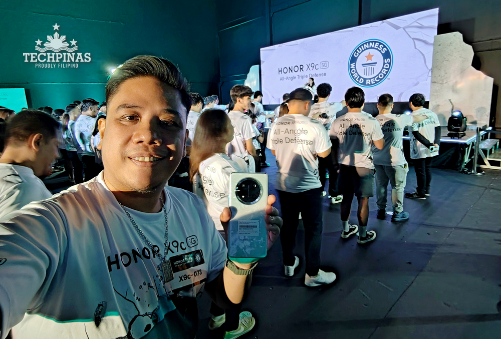HONOR Philippines Guinness World Record HONOR X9c 5G HONOR Philippines Guinness World Record HONOR X9c 5G, Mark Milan Macanas, TechPinas