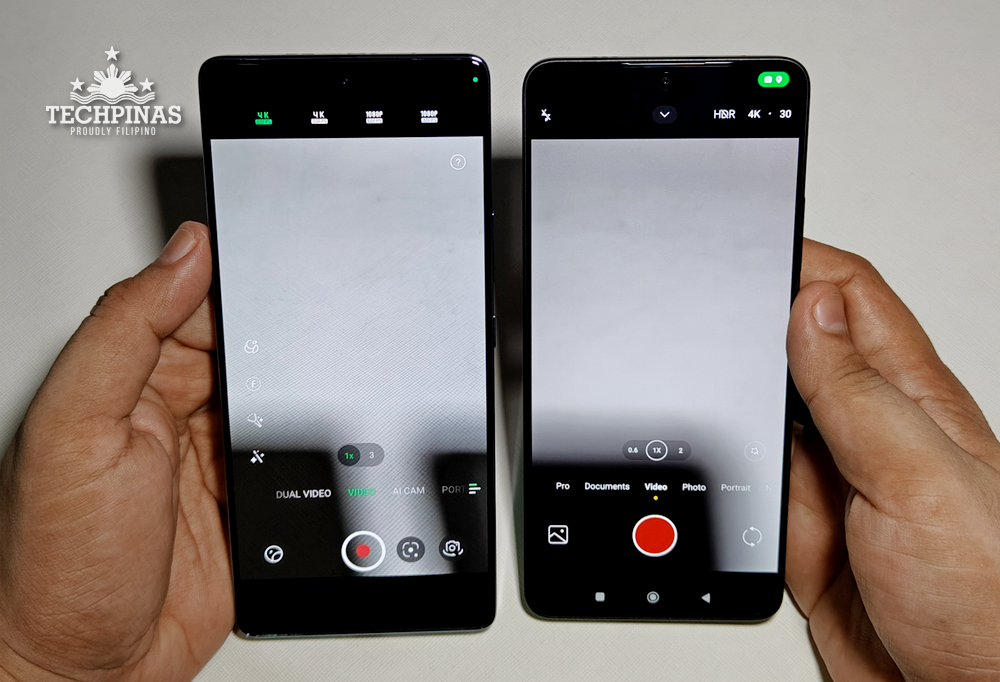 Infinix GT 20 Pro vs Poco X6 Pro 5G Video Recorder