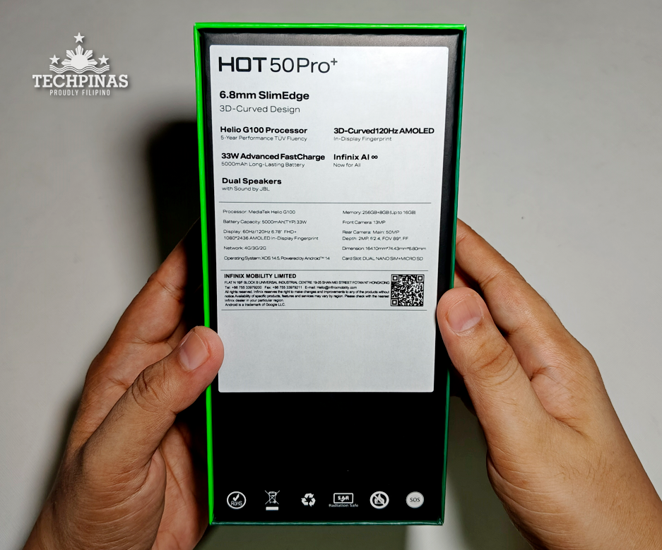 Infinix HOT 50 Pro+ Specs, Infinix HOT 50 Pro+ Philippines