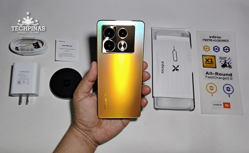 Infinix NOTE 40 5G Titan Gold