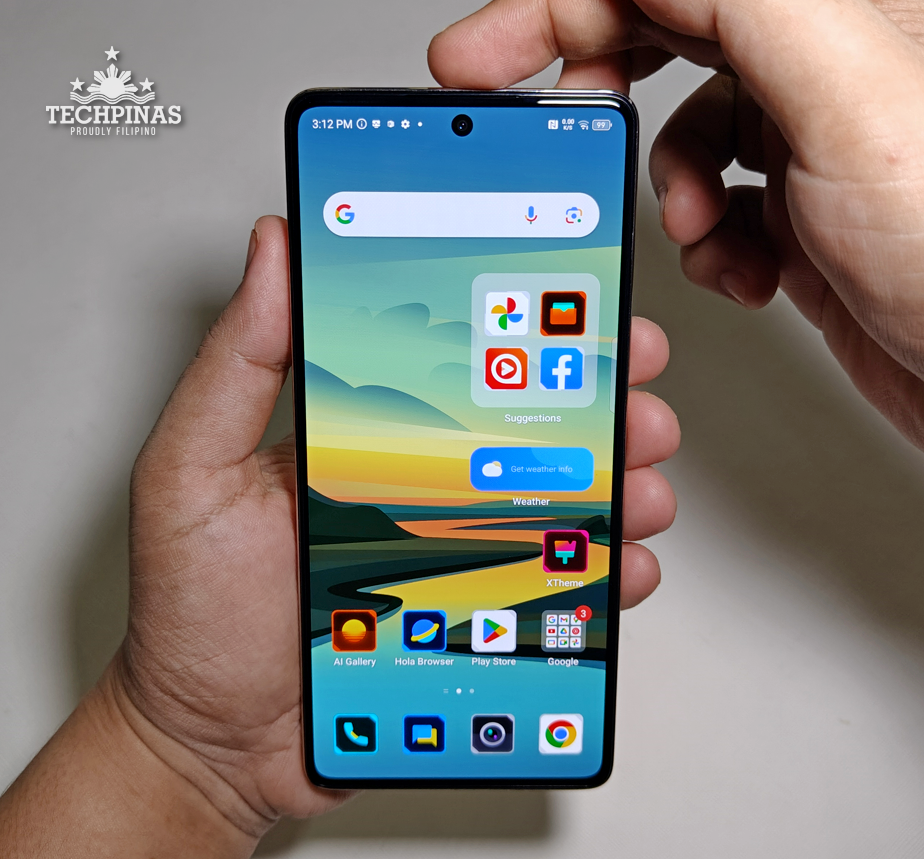 Infinix NOTE 40 5G Front Facing Selfie Camera
