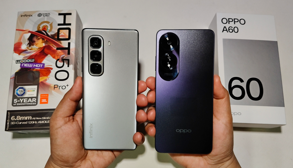 Infinix HOT 50 Pro+ vs OPPO A60