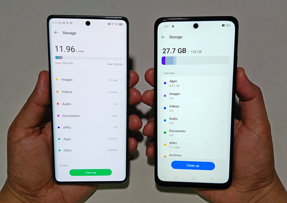 Infinix HOT 50 Pro+ vs OPPO A60 Internal Storage ROM