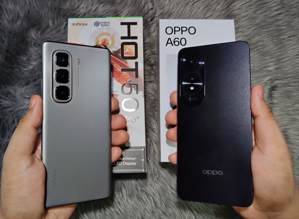 Infinix HOT 50 Pro+ vs OPPO A60