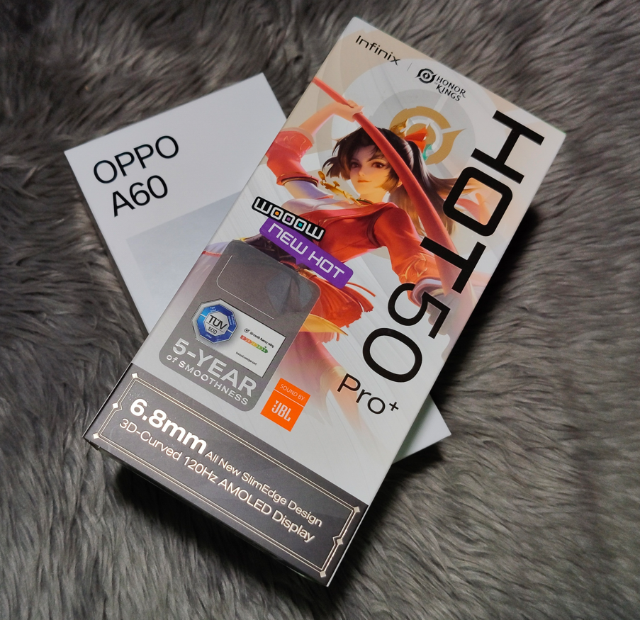 Infinix HOT 50 Pro+ vs OPPO A60
