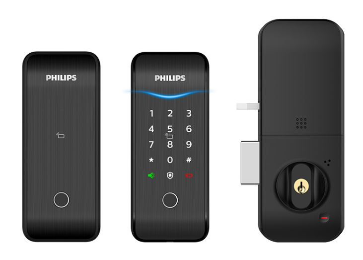 Philips EasyKey 5100 Series Smart Rim Door Lock 5100-5HBKS