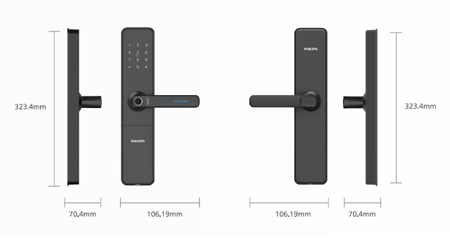 Philips EasyKey DDL609-5HS
