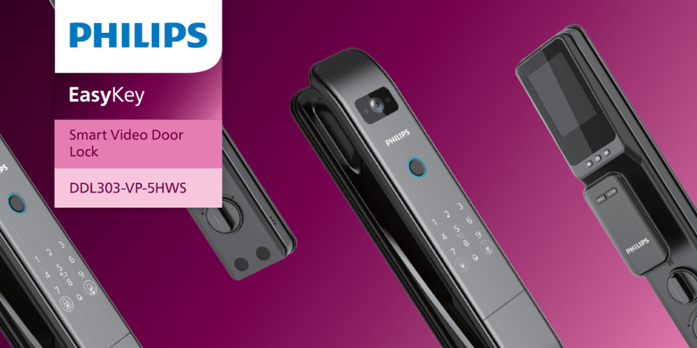 Philips Easykey DDL303-VP-5HWS