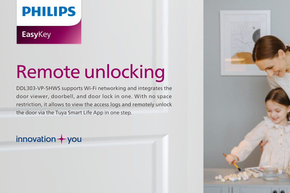 Philips Easykey DDL303-VP-5HWS