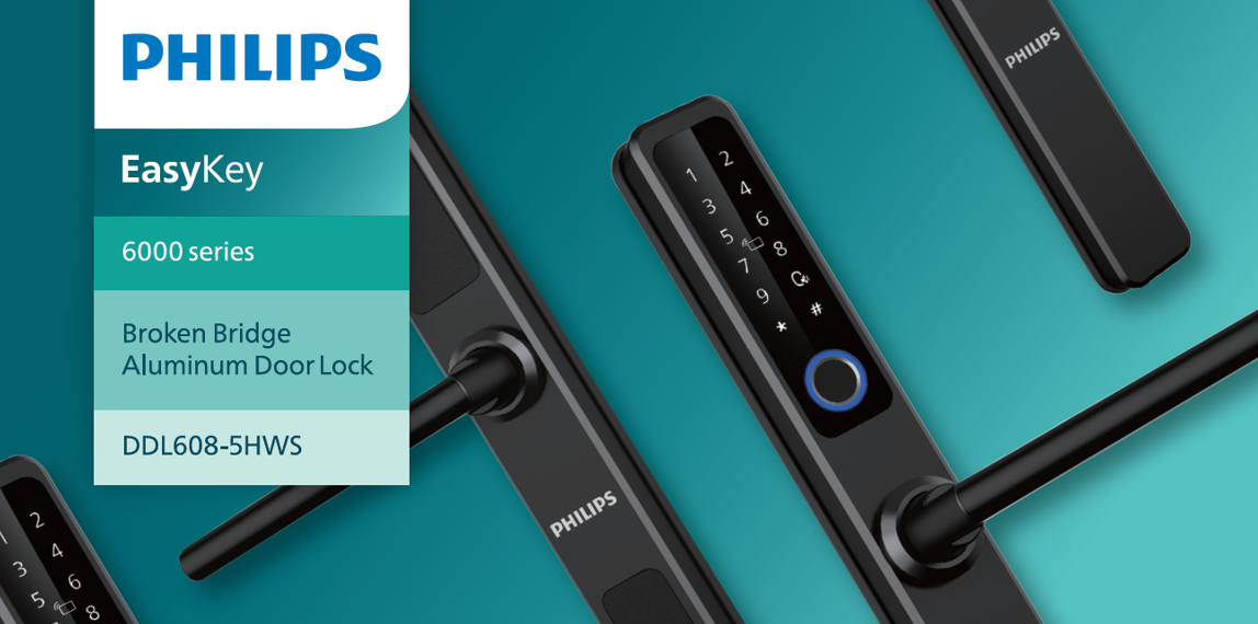 Philips EasyKey DDL608-5HWS
